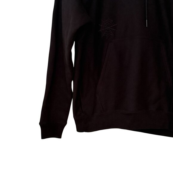 NWT Beetlejuice Black Graphic Movie Collage Pullover Hoodie Size Small - Picture 5 of 8